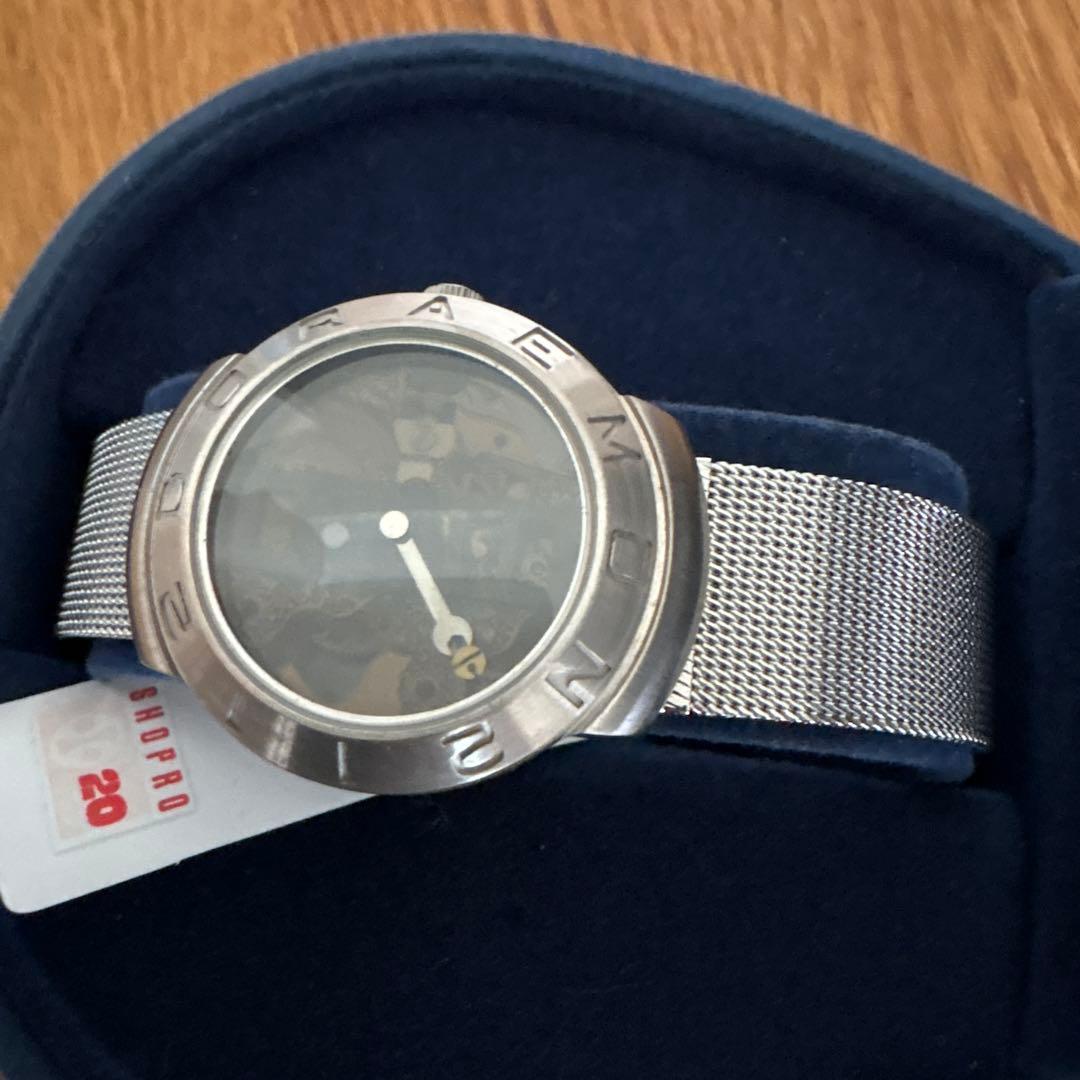 【新品】1997年ドラッチリミテッドエディションハーフスケルトンドラえもん腕時計