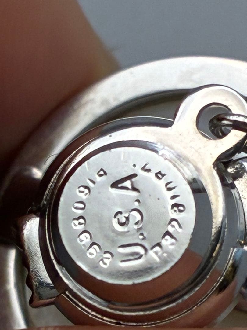 2cm タサキ　本真珠　マベパール　タイタックピン　美品