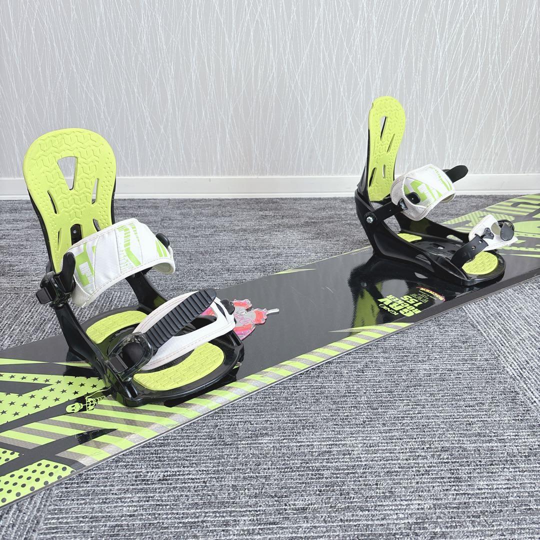 87超豪華❗️IGNIO メンズスノーボードセット★スノボ155cm+ビン付