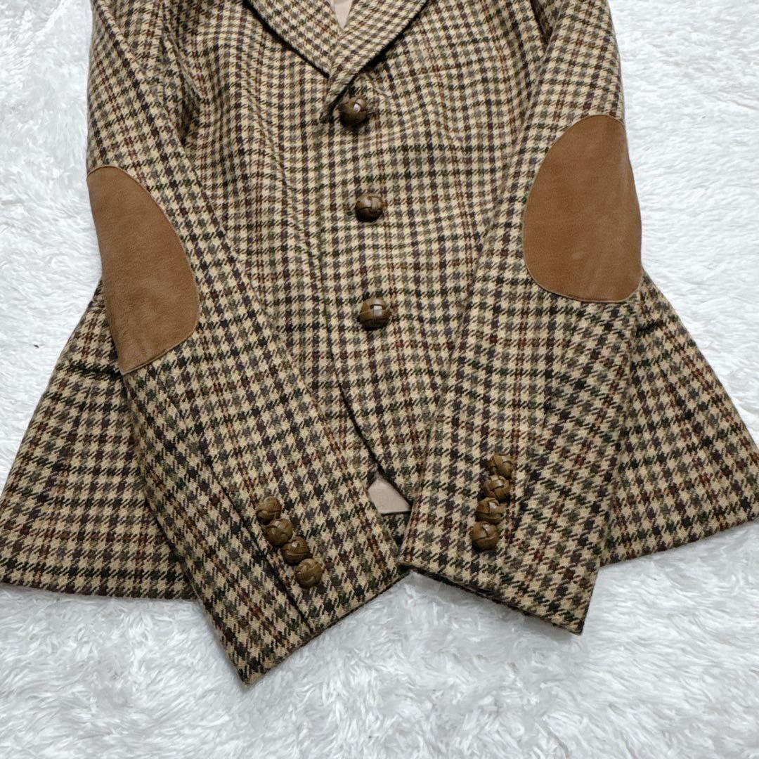 【専用】ラルフローレン 千鳥格子 くるみボタン エルボーパッチ ジャケット
