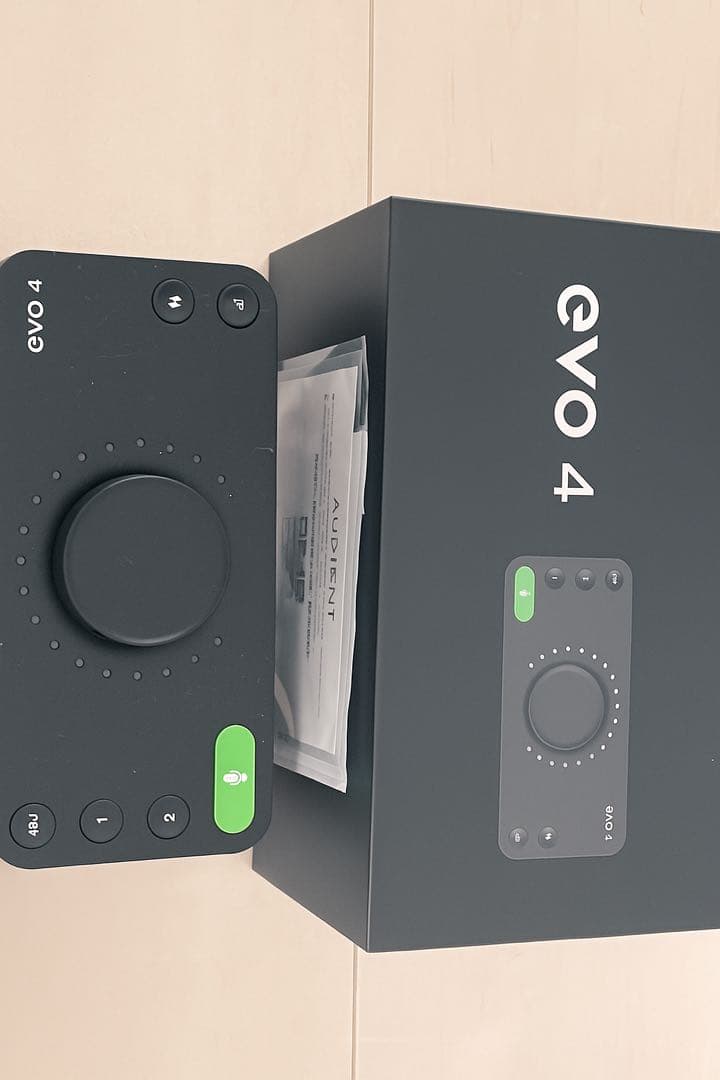 Audient EVO 4 オーディオインターフェイス