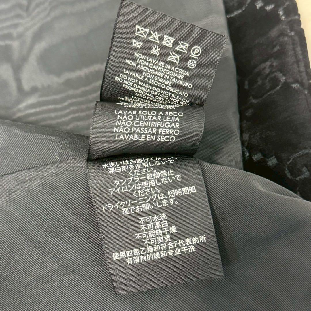 グッチ　GUCCI ベルベット　ケープ　GG柄