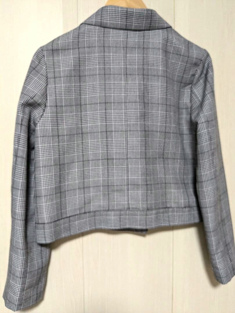 フォーマル　卒業式　卒服　ピンクラテ　ショートパンツ　グレー　チェック　M165