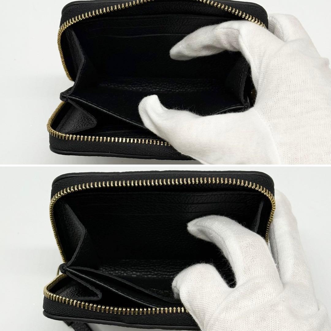 ✨新品に近いIC内蔵✨ルイヴィトン アンプラント ジッピーパース ブラック