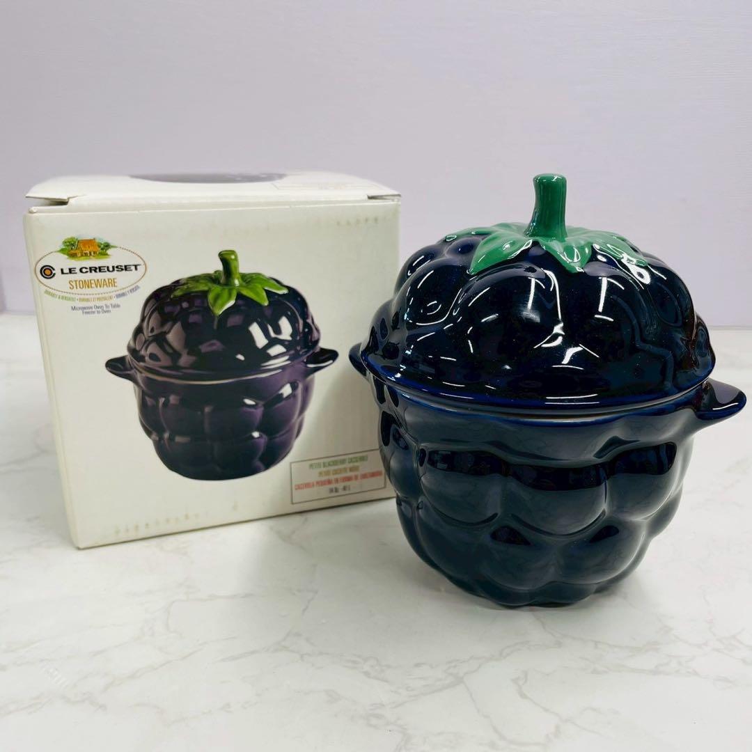 LE CREUSET ル・クルーゼ プチココット ブラックベリー 未使用