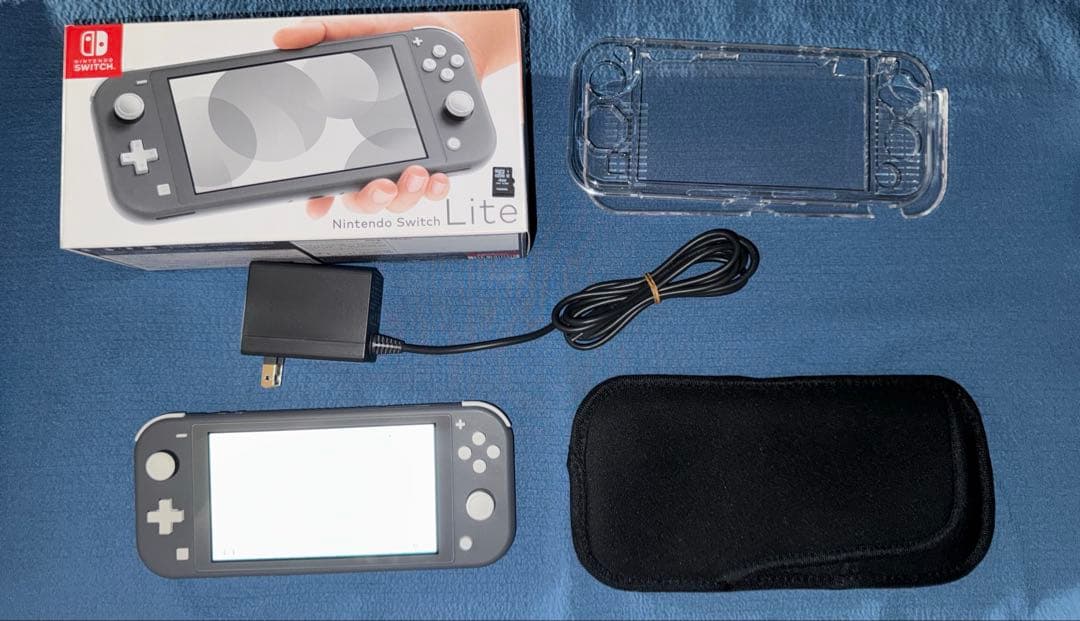 任天堂 Switch Lite スイッチライト グレー 本体 おまけ付