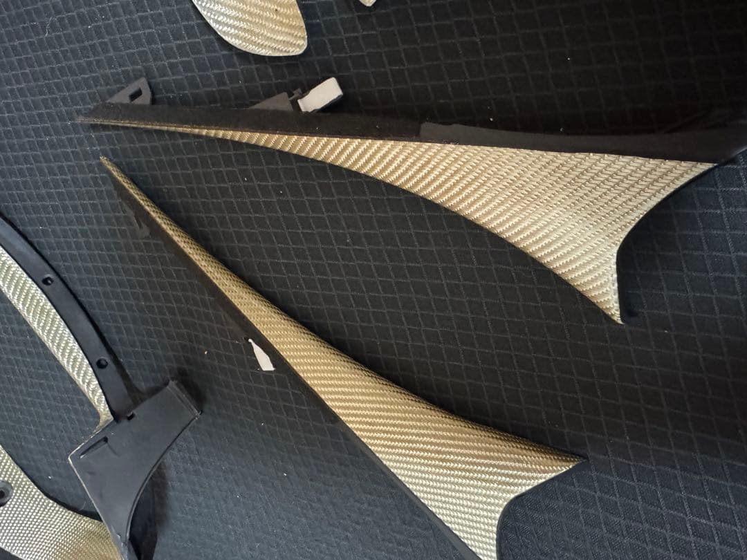 レクサス　20 IS IS-F IS-C シルバーカーボンパネルセットLEXUS