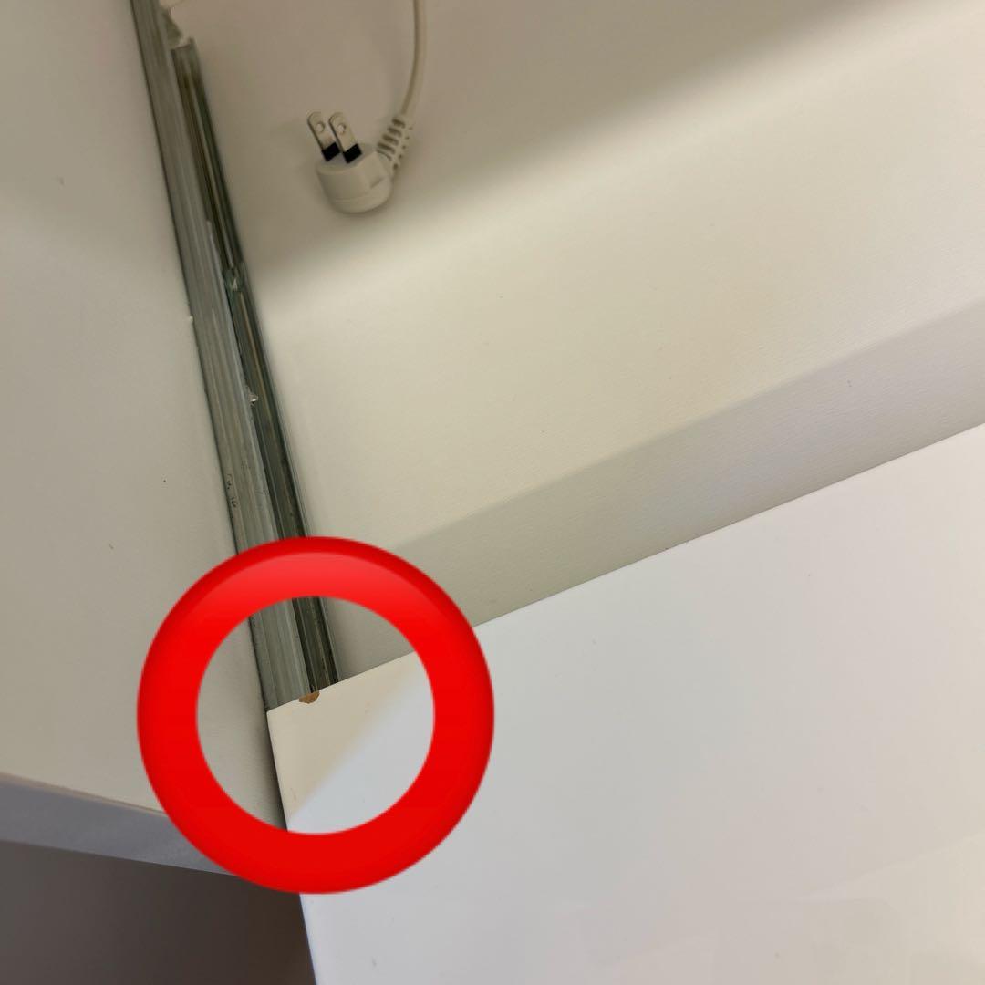 食器棚 キッチンボード ニトリ ダリア レンジボード カップボード　白　ホワイト