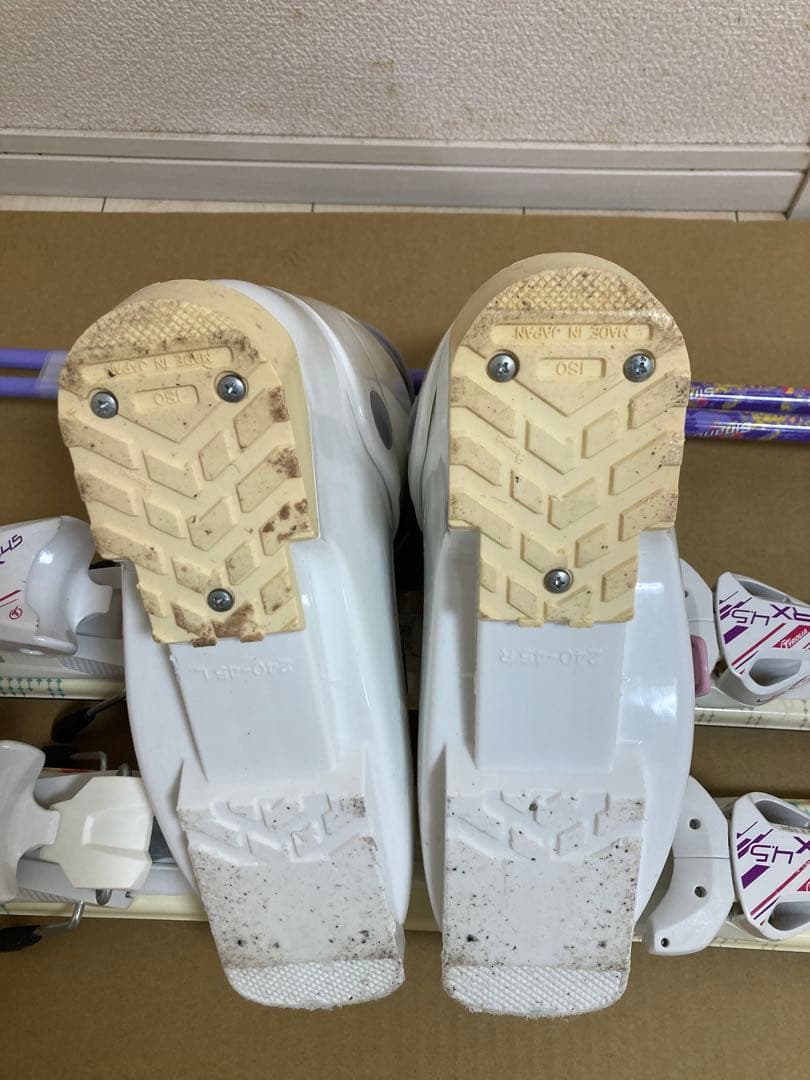 ジュニア 用Hart スキー140cmブーツ24.5cm ストック　3点セット