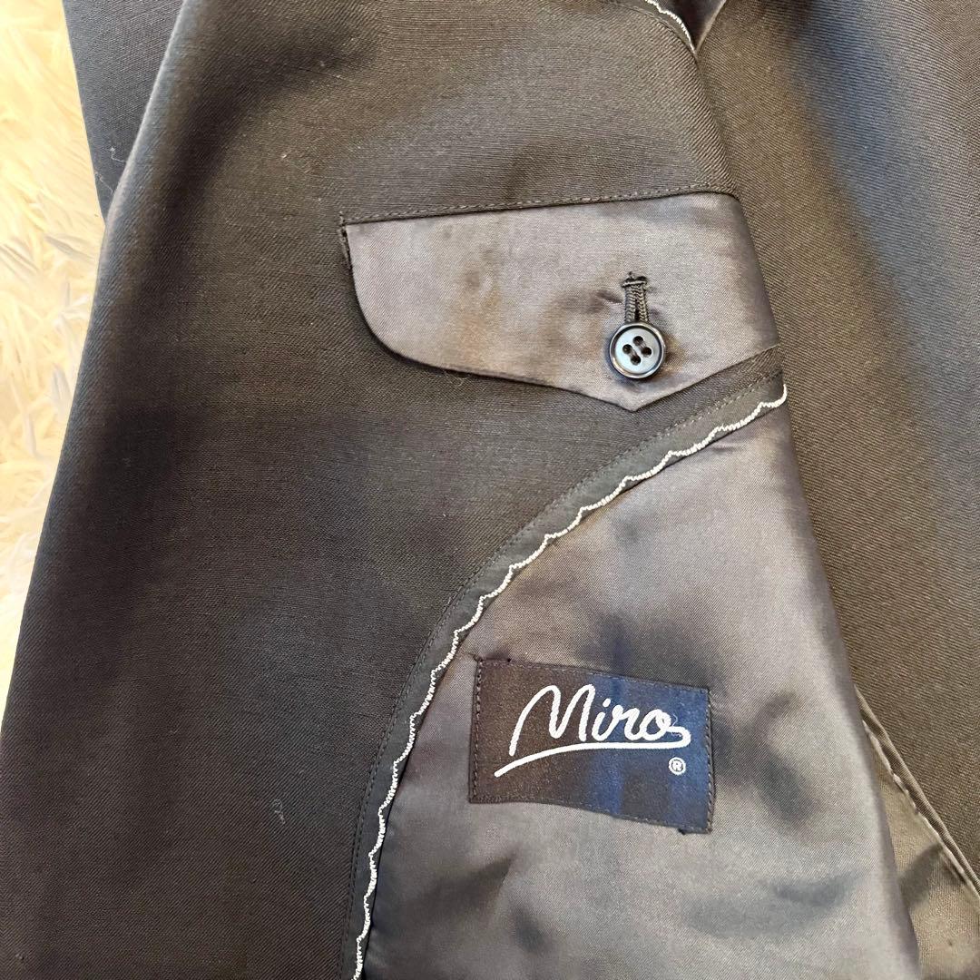 【LiLi6_6 様4点セット】モヘヤ混 ダブル スーツ セットアップ ピンズ