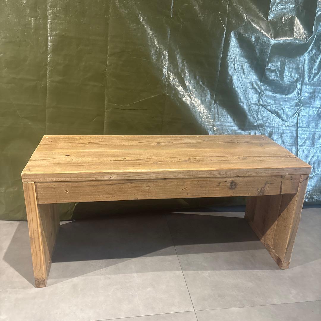 ナチュラルウッド　木製ベンチ