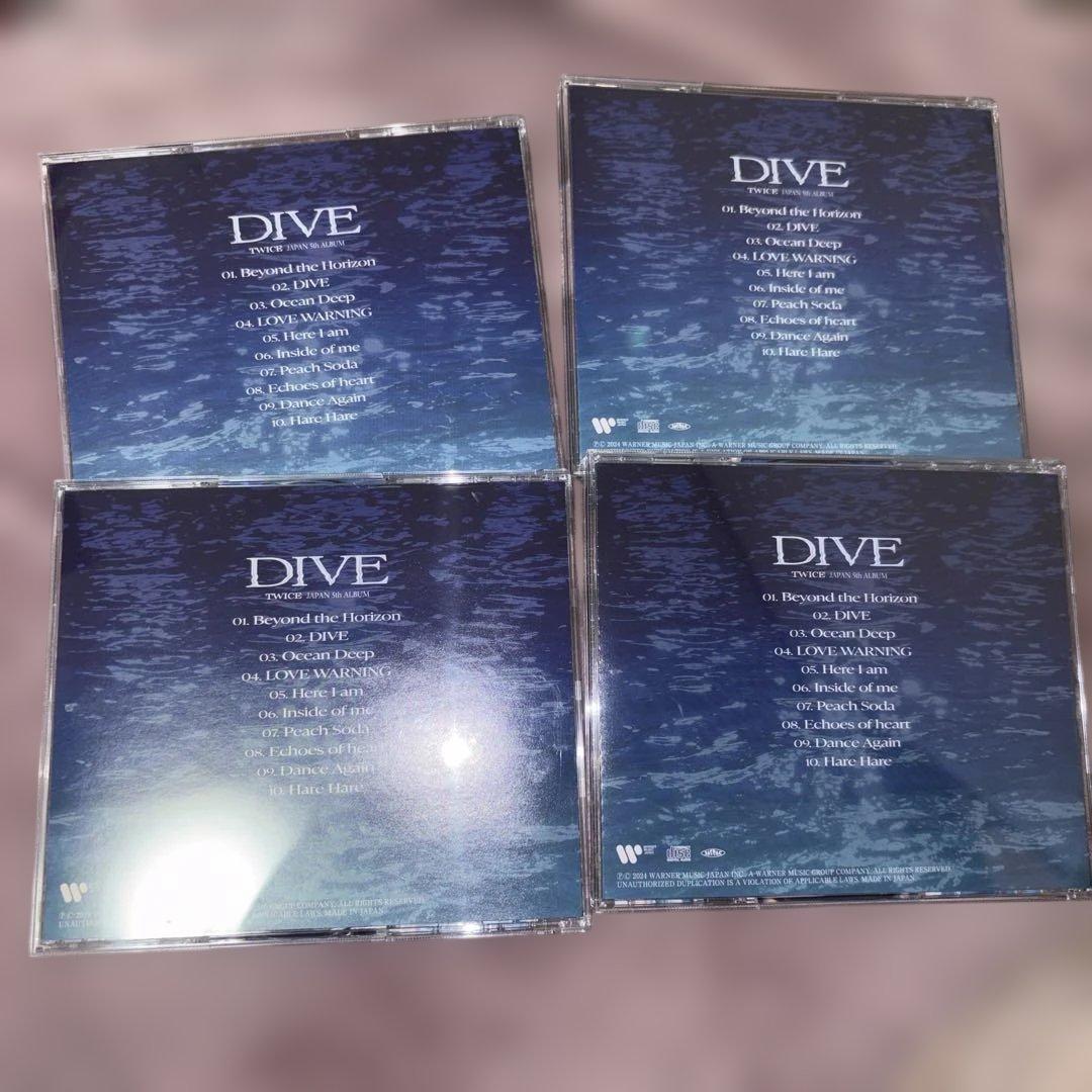 TWICE サナ DIVE セット 4枚
