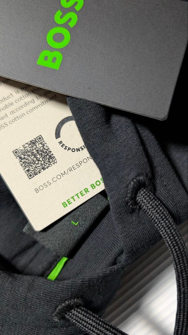 ✿レア 新品 大谷翔平愛用Hugo BOSS　パーカー　L 大谷翔平アンバサダー