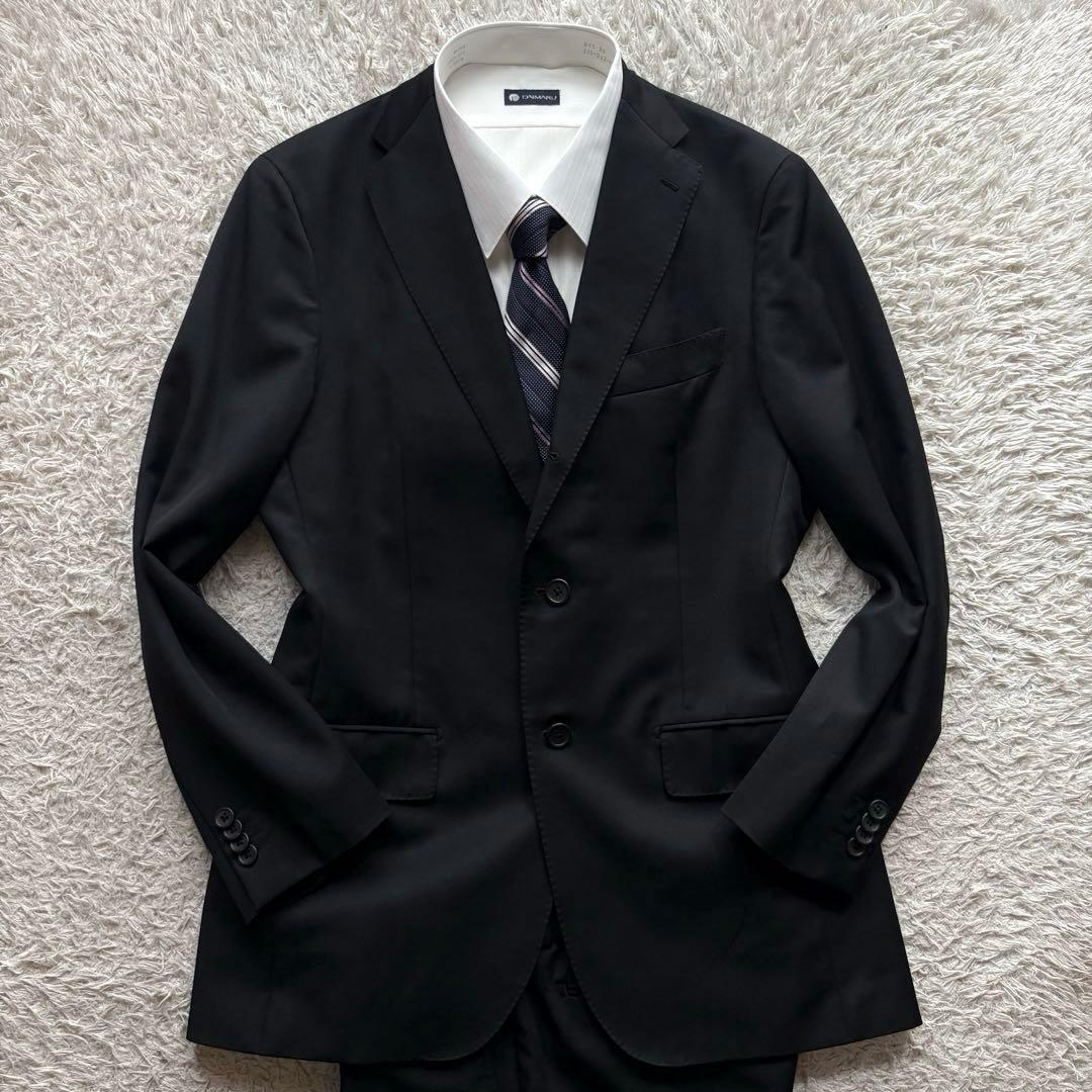 ★カノニコ XLサイズ★ BEAMS HEART セットアップ モヘヤ混合 黒