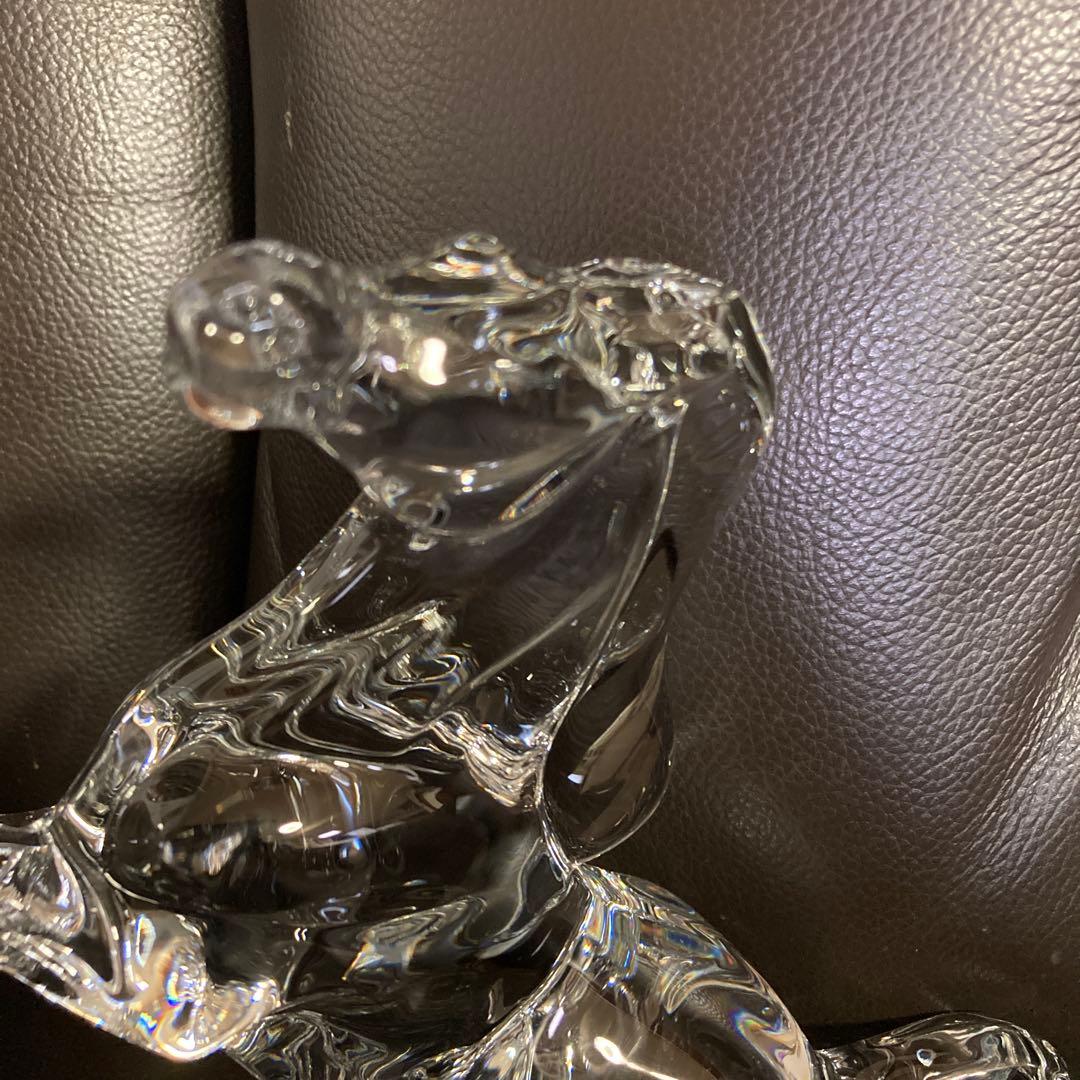 Baccarat バカラ いななく馬 跳ね馬 ジャンピングホース 置物