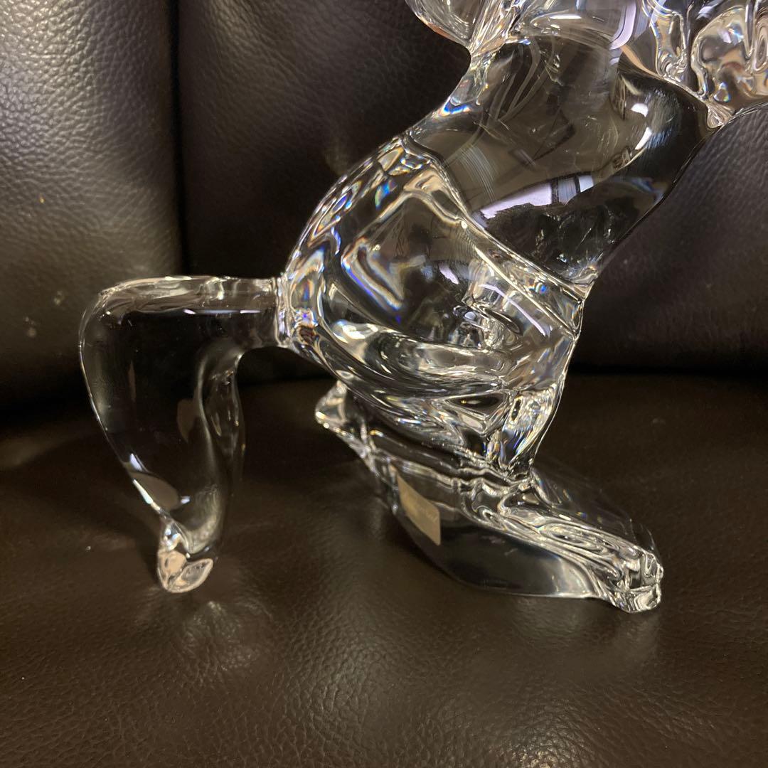 Baccarat バカラ いななく馬 跳ね馬 ジャンピングホース 置物