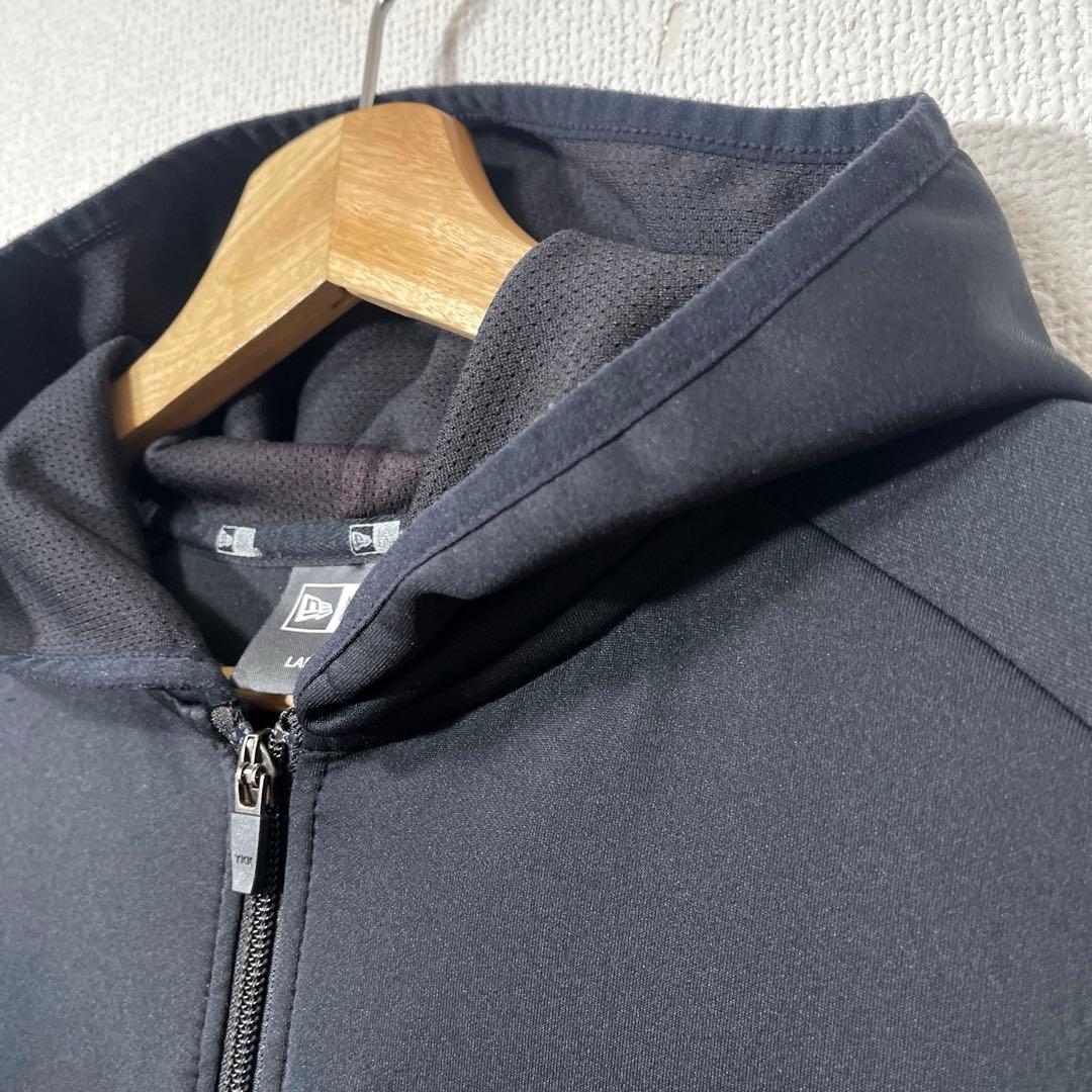 NEW ERA ニューエラ セットアップ パーカー ジャージ L ゴールド