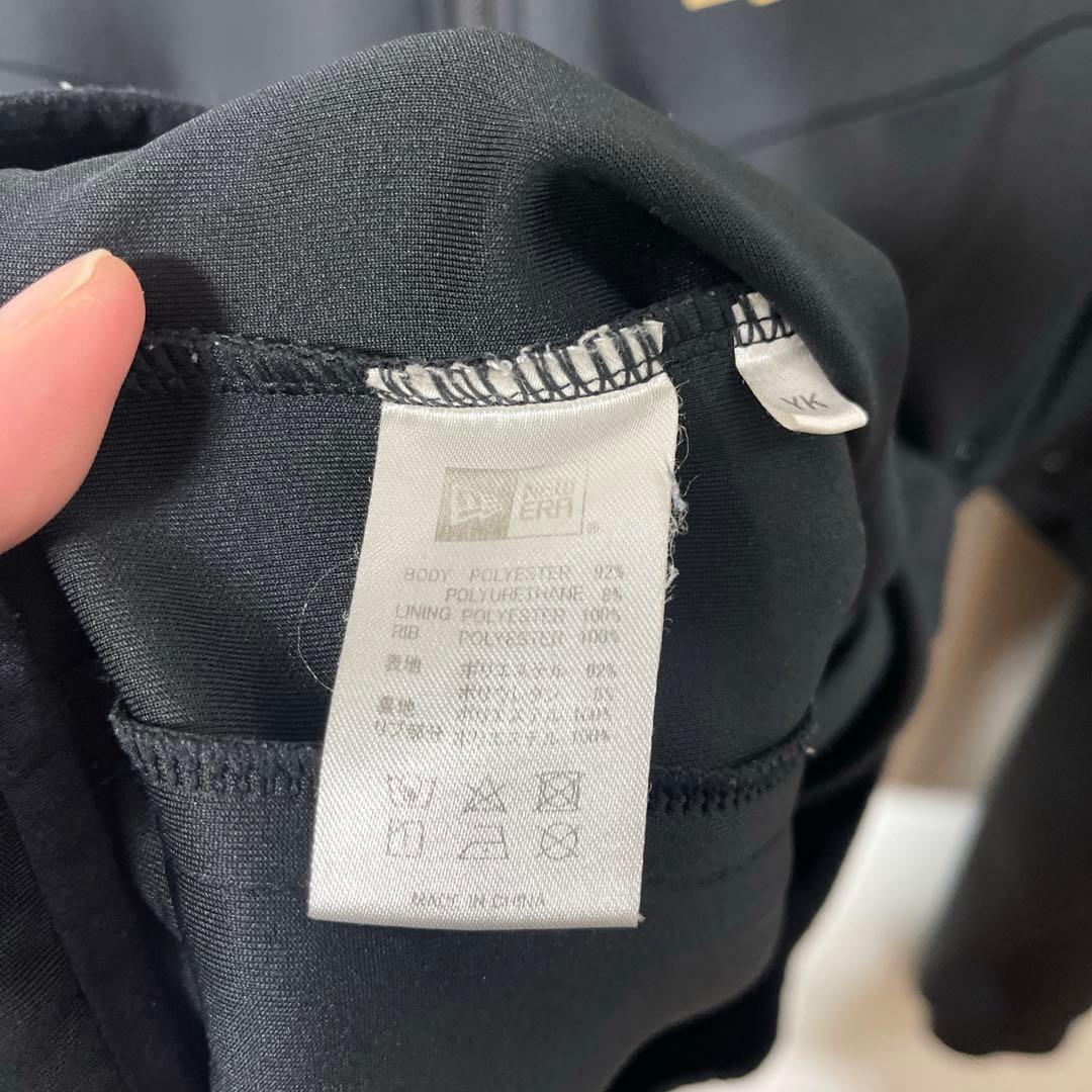 NEW ERA ニューエラ セットアップ パーカー ジャージ L ゴールド