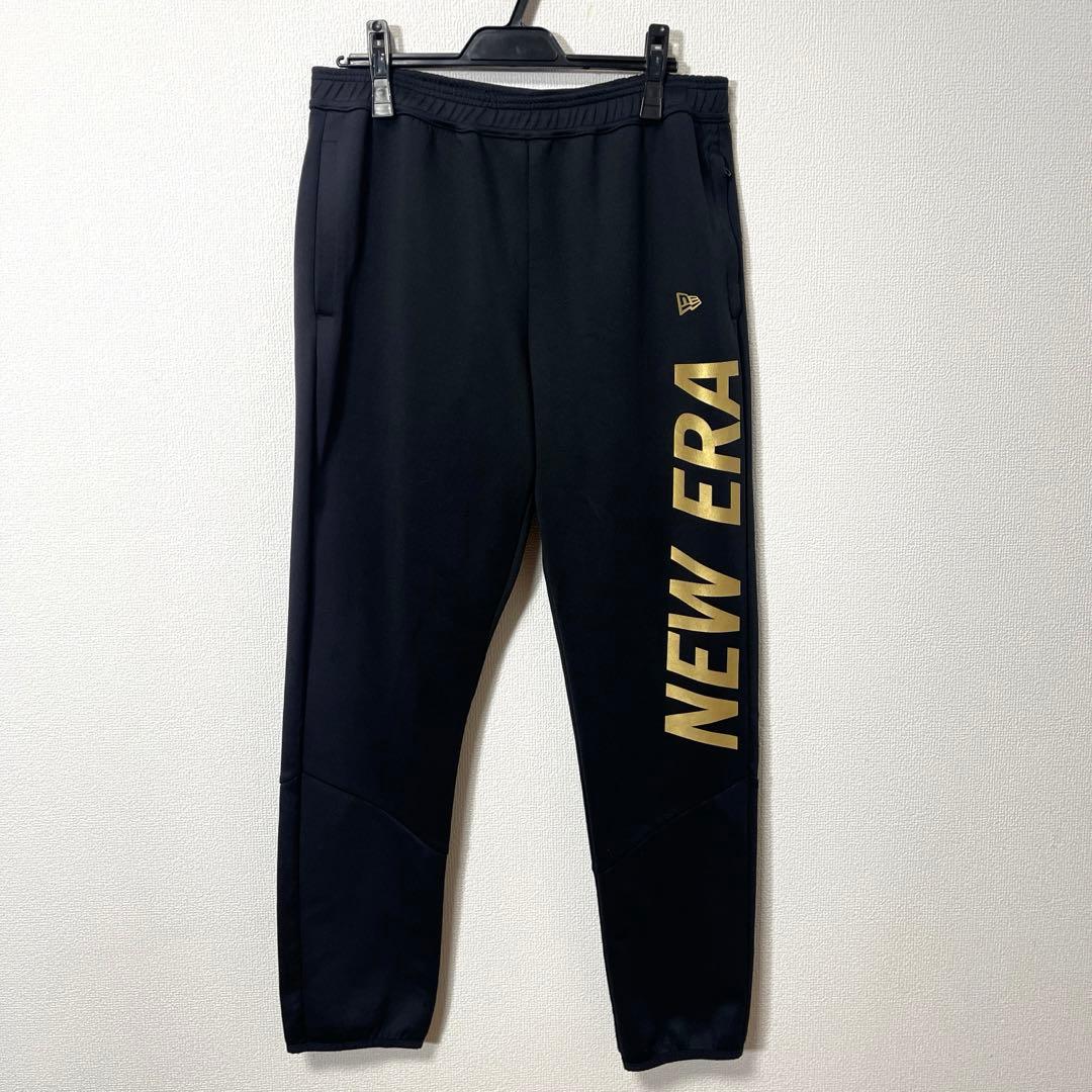 NEW ERA ニューエラ セットアップ パーカー ジャージ L ゴールド