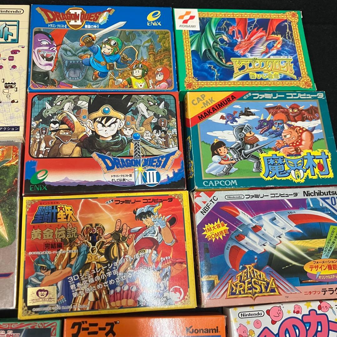 【空箱のみ】 ファミコン 外箱 まとめ売り 22個