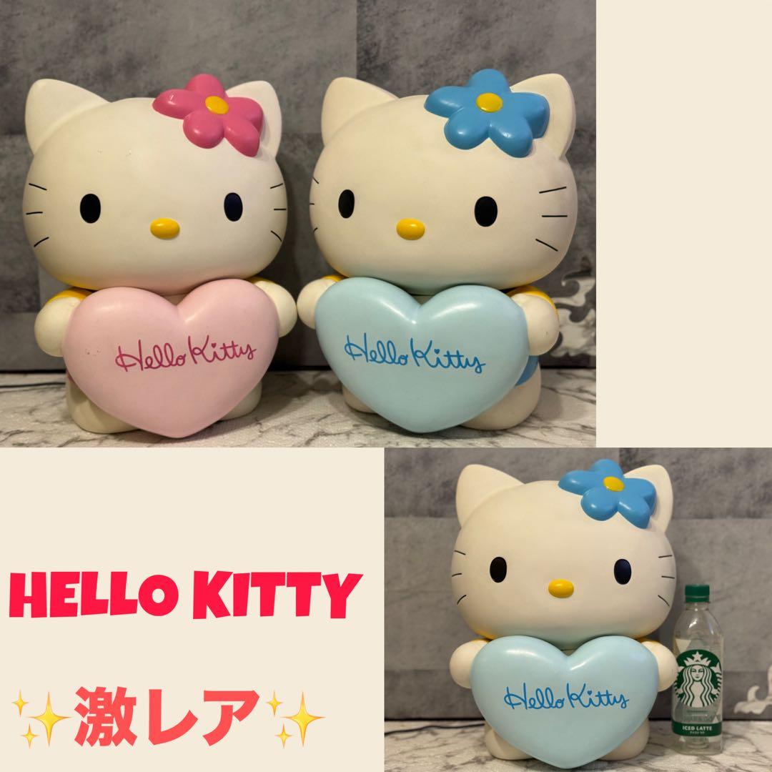 【✨️激レア✨️】HELLO KITTY ハローキティ 特大貯金箱 ソフビ サンリオ