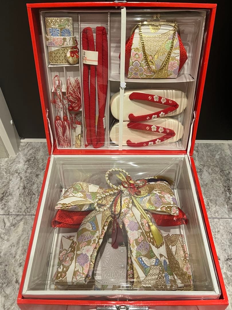 七五三　結び帯 ハコセコセット