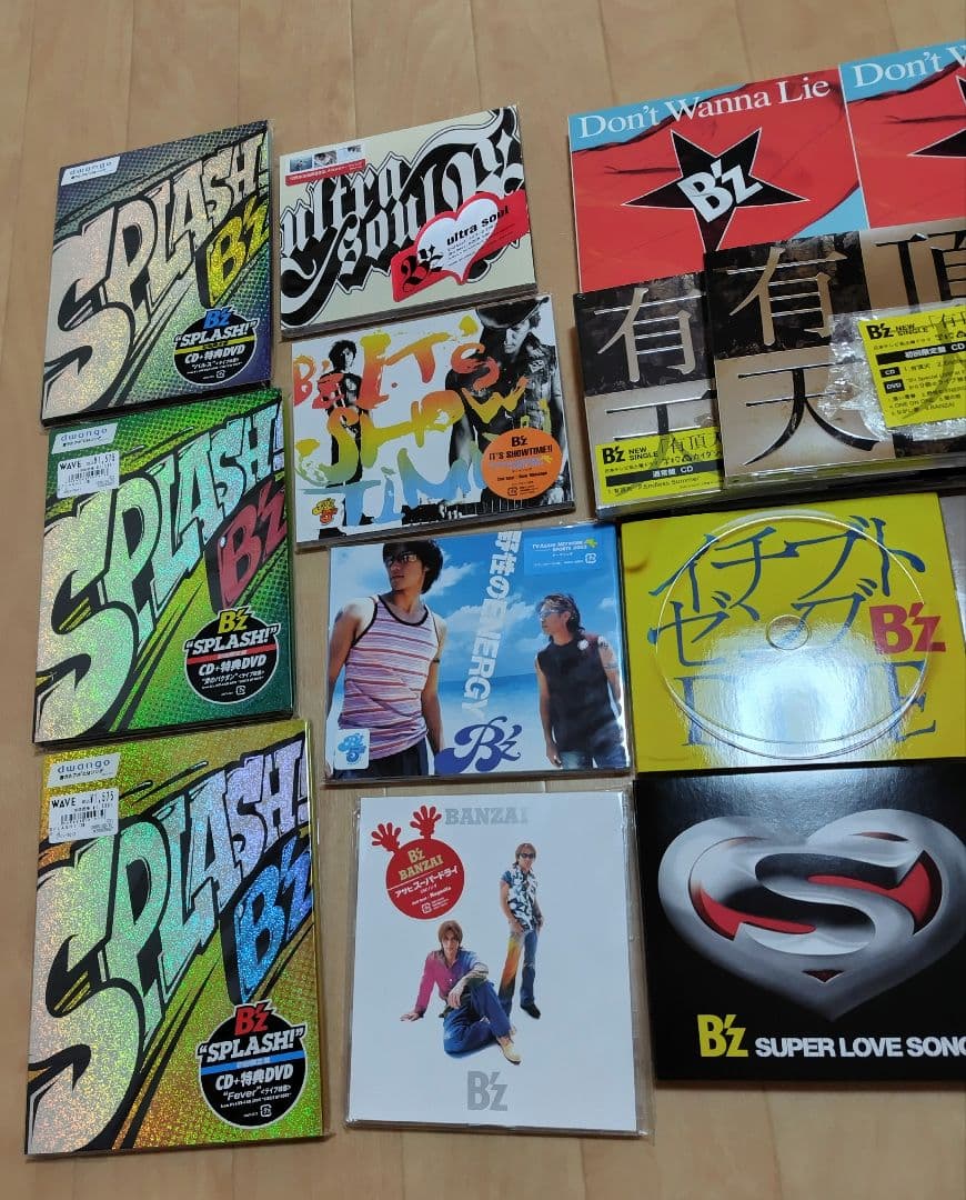 B'z マキシシングル セット CD 稲葉浩志 松本孝弘 シングル