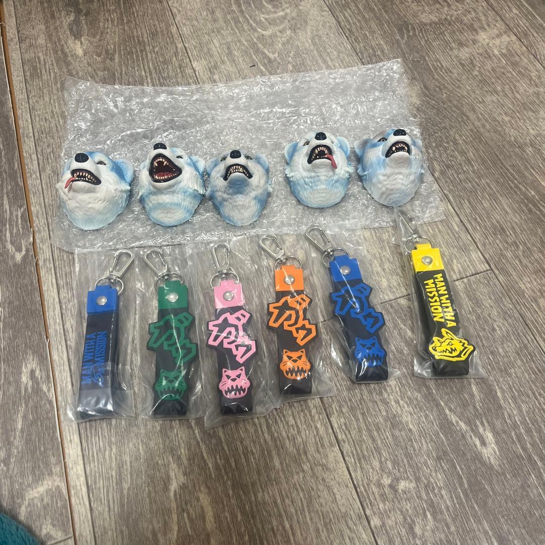 マンウィズ　一番くじ　H賞　フェイスマグネット　コンプ　k賞　ぽこっとちゃーむ