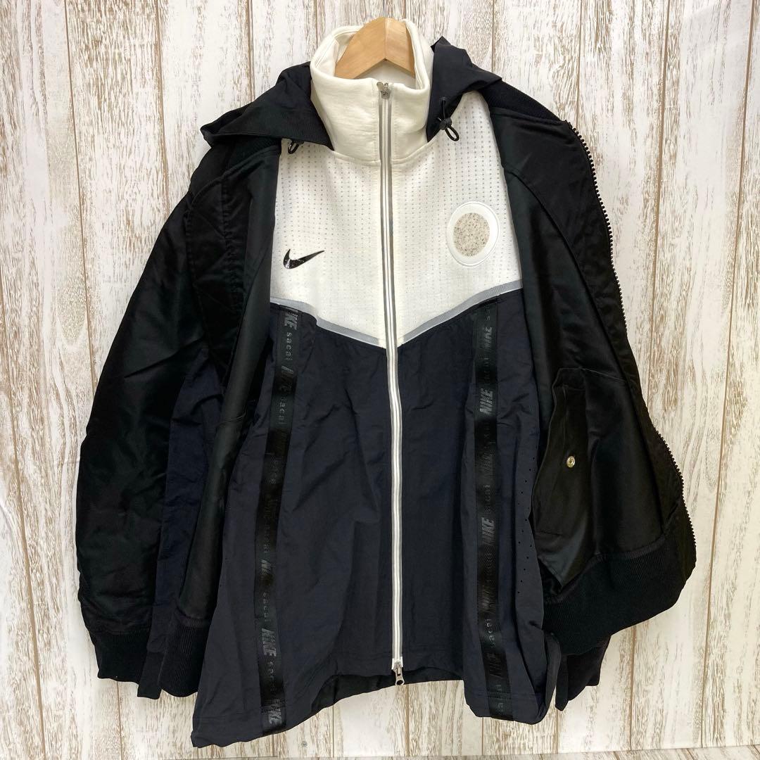 nm-1261) NIKE×Sacai NRG レイヤードジャケット MA-1