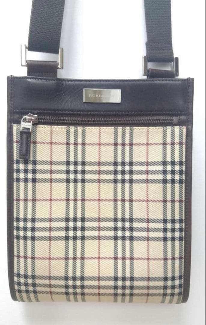 希少！BURBERRY バーバリー ノバチェック ショルダーバッグ正規