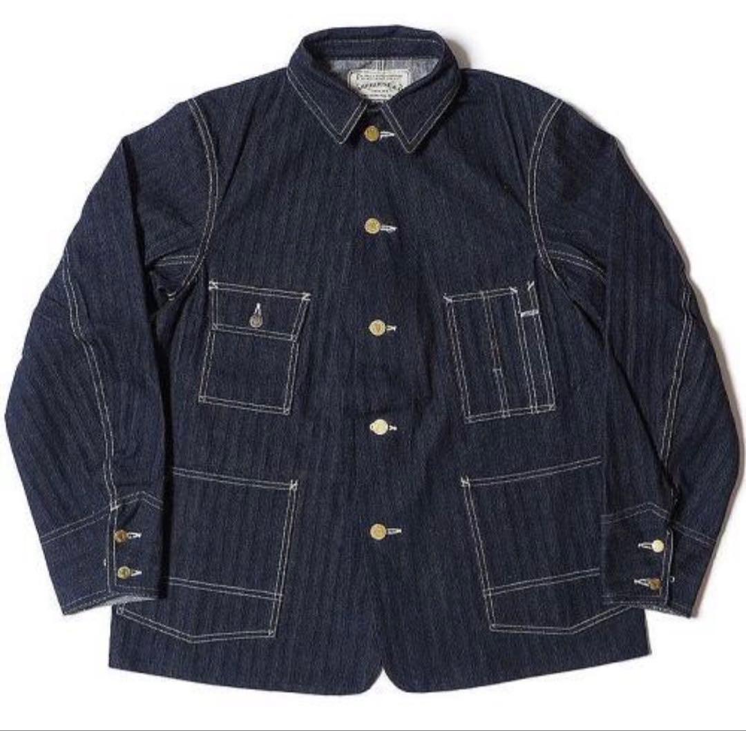 今週末最終出品限定価格 ウエアハウスLot.2165ヘリンボーンカバーオール40