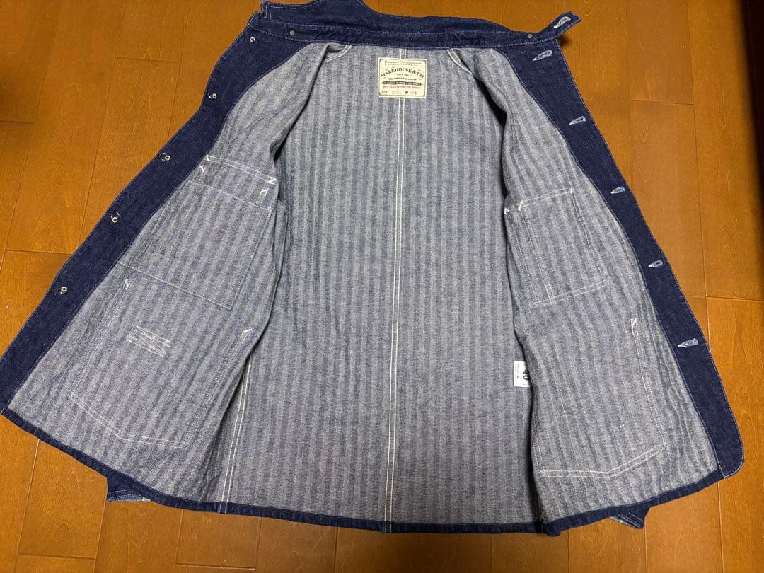 今週末最終出品限定価格 ウエアハウスLot.2165ヘリンボーンカバーオール40