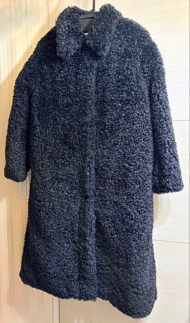 CITYSHOP SHEEP FUR LIKE コート ブラック　36