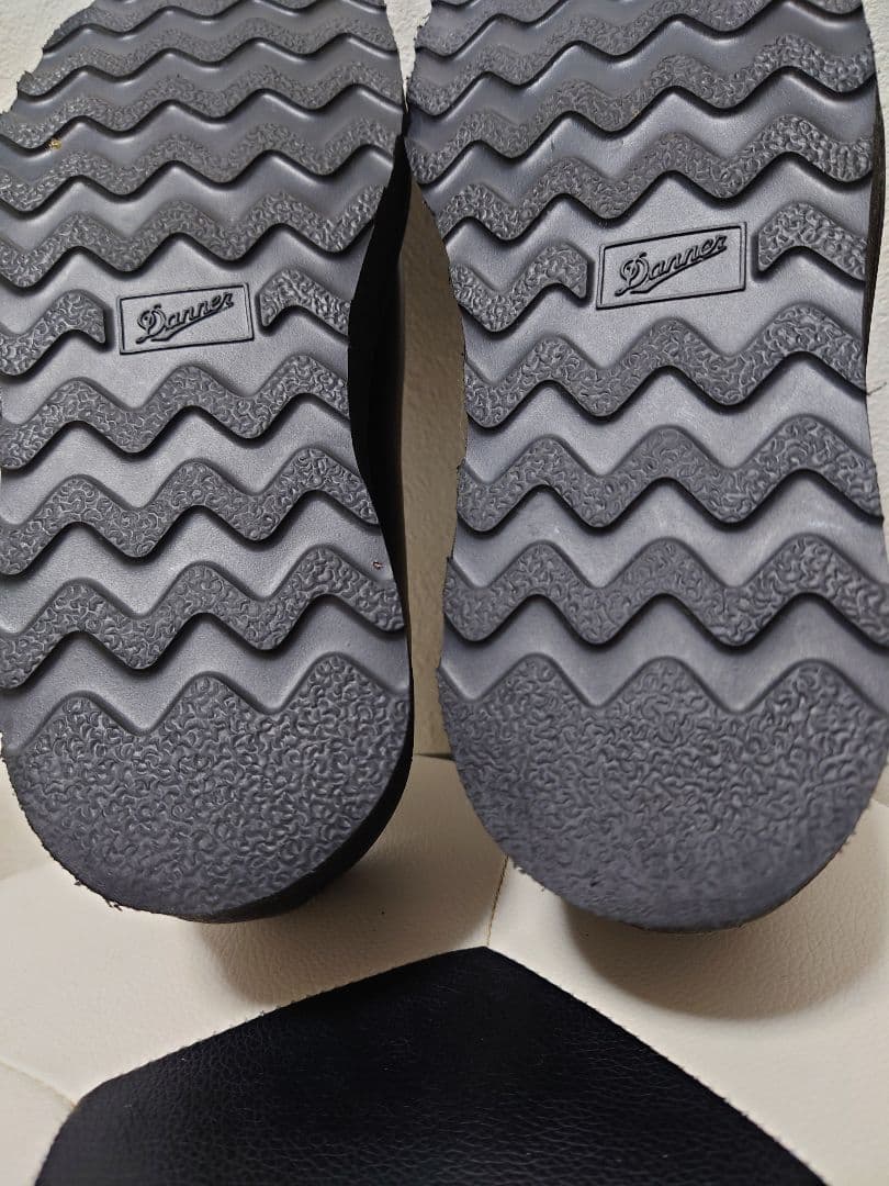 ダナー アーリントンスリップ レザーシューズ 黒 中古 7H 25.5cm