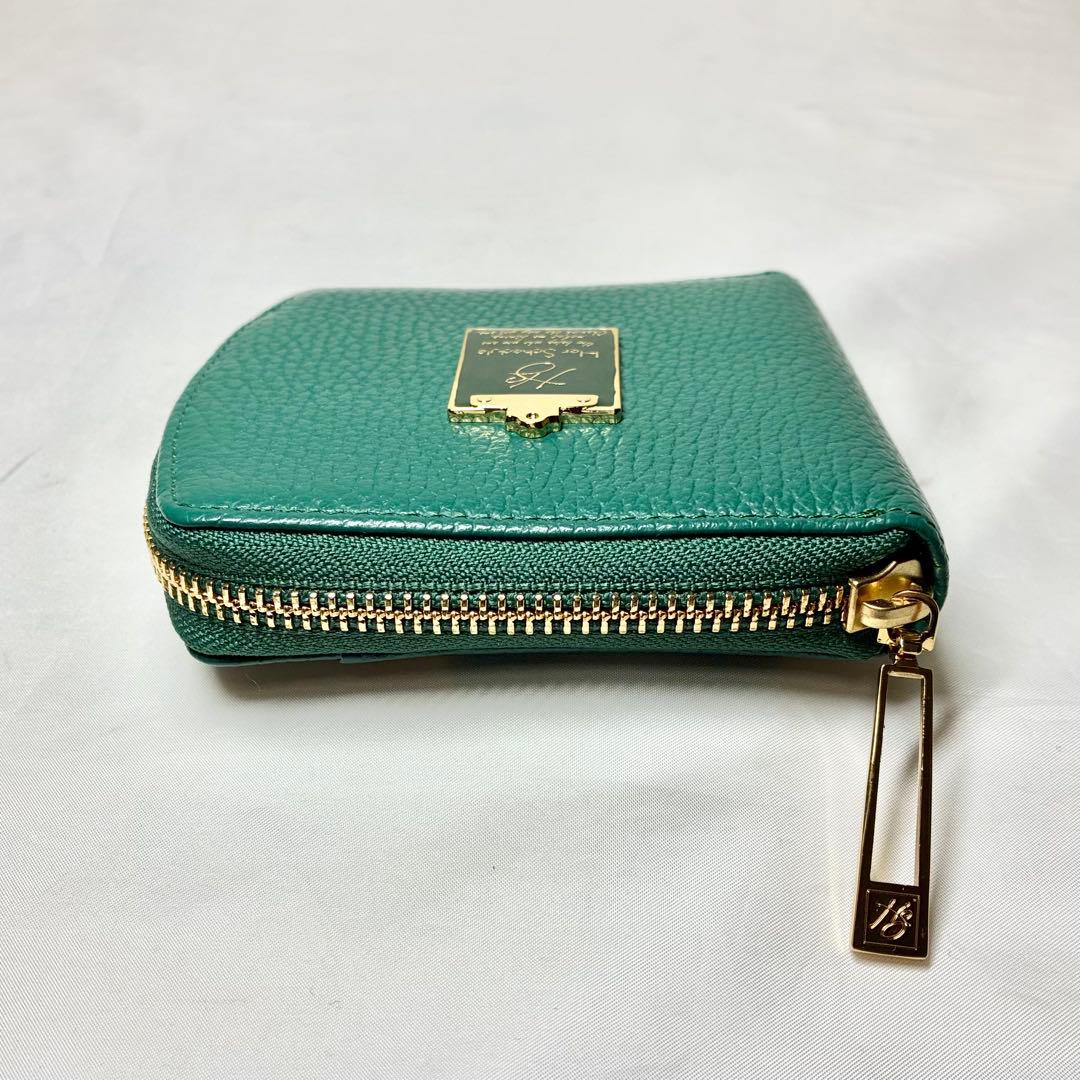 【極美品】　ハースケジュール　チェレット　二つ折りウォレット　財布　コンパクト