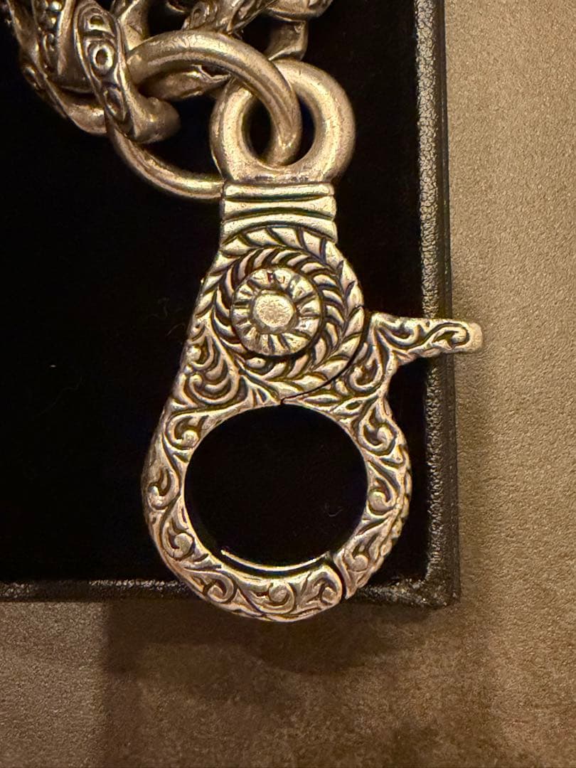  Order シルバー ウォレットチェーン GODクリップカスタム