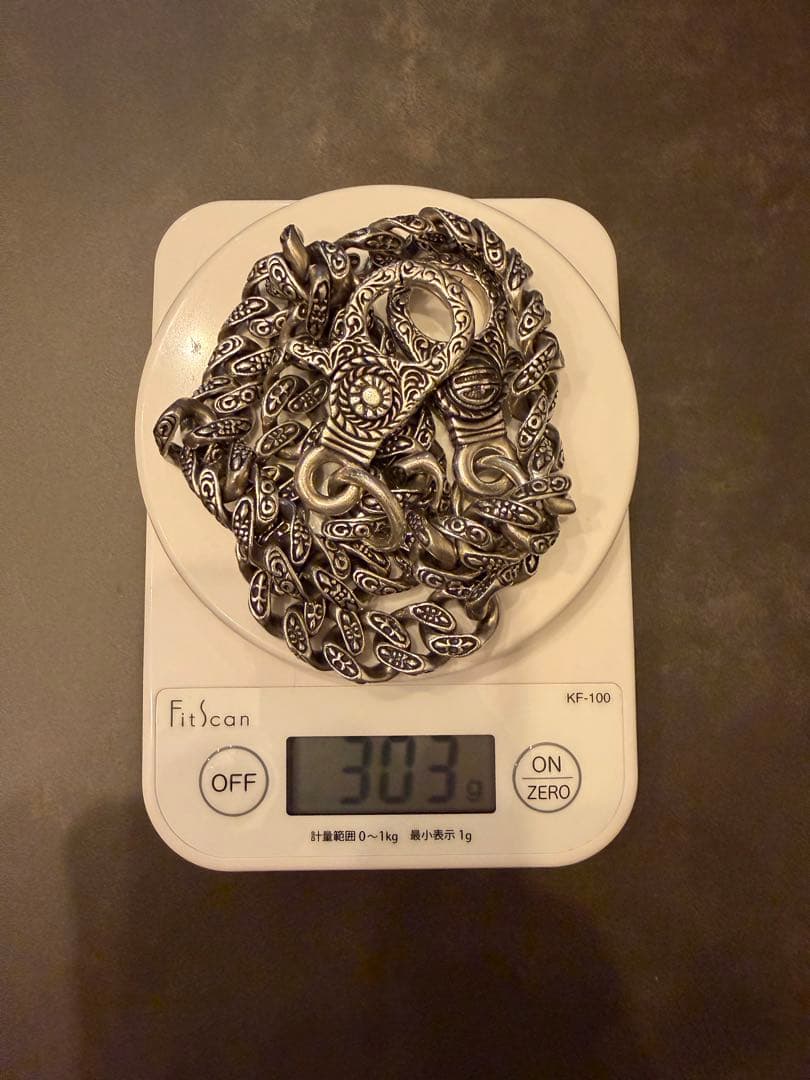  Order シルバー ウォレットチェーン GODクリップカスタム