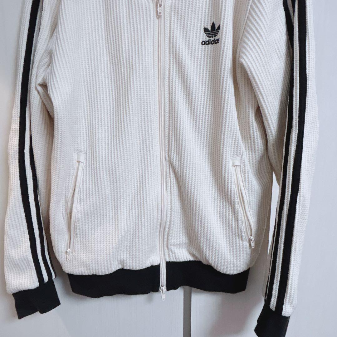 adidas トラックジャケット ワッフル Mサイズ