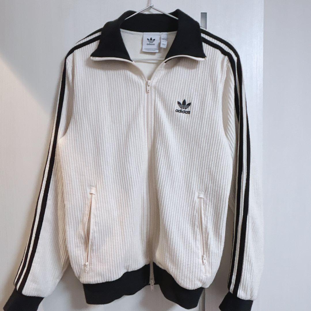 adidas トラックジャケット ワッフル Mサイズ