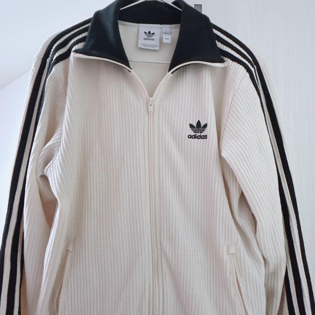 adidas トラックジャケット ワッフル Mサイズ