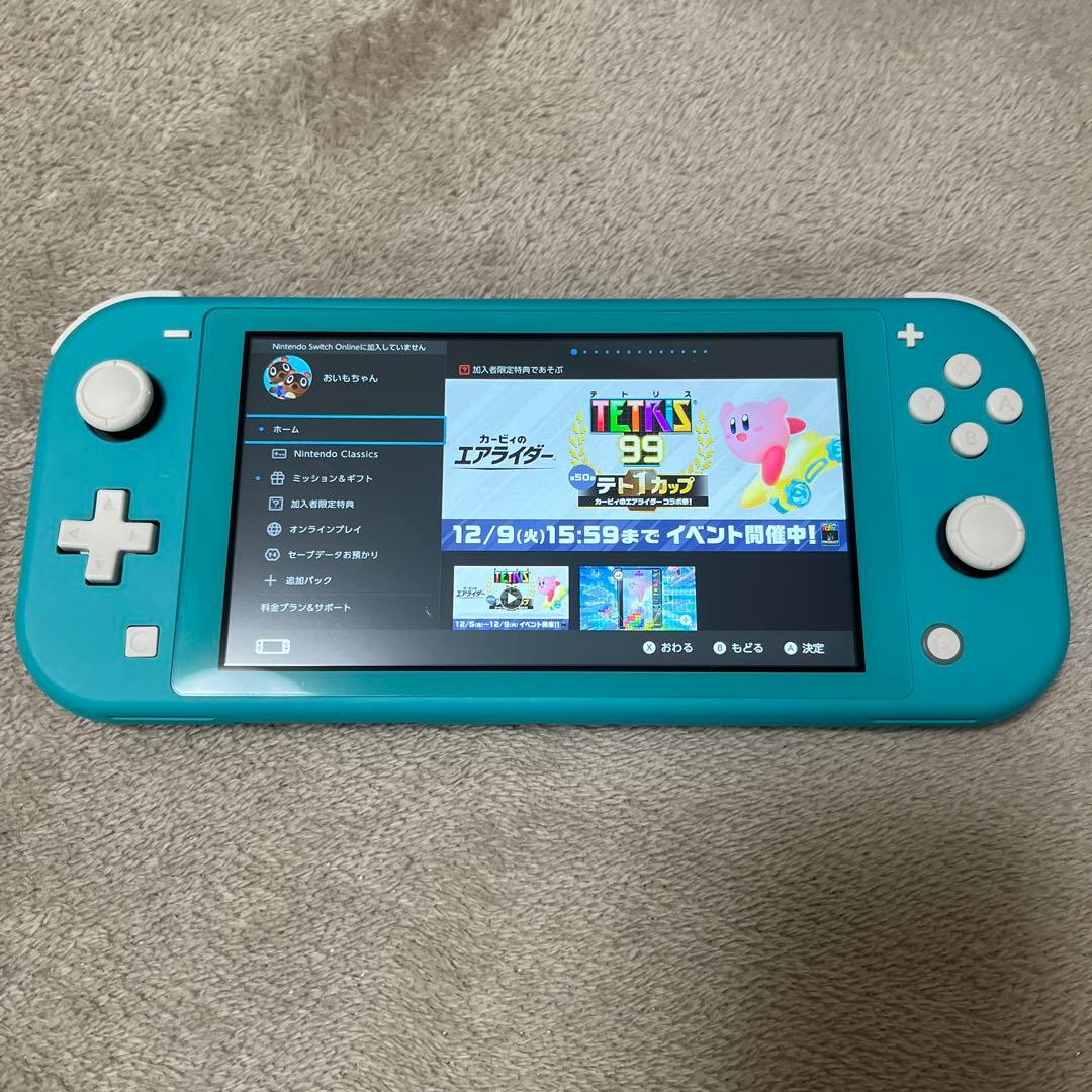 Nintendo Switchライト　ターコイズブルー
