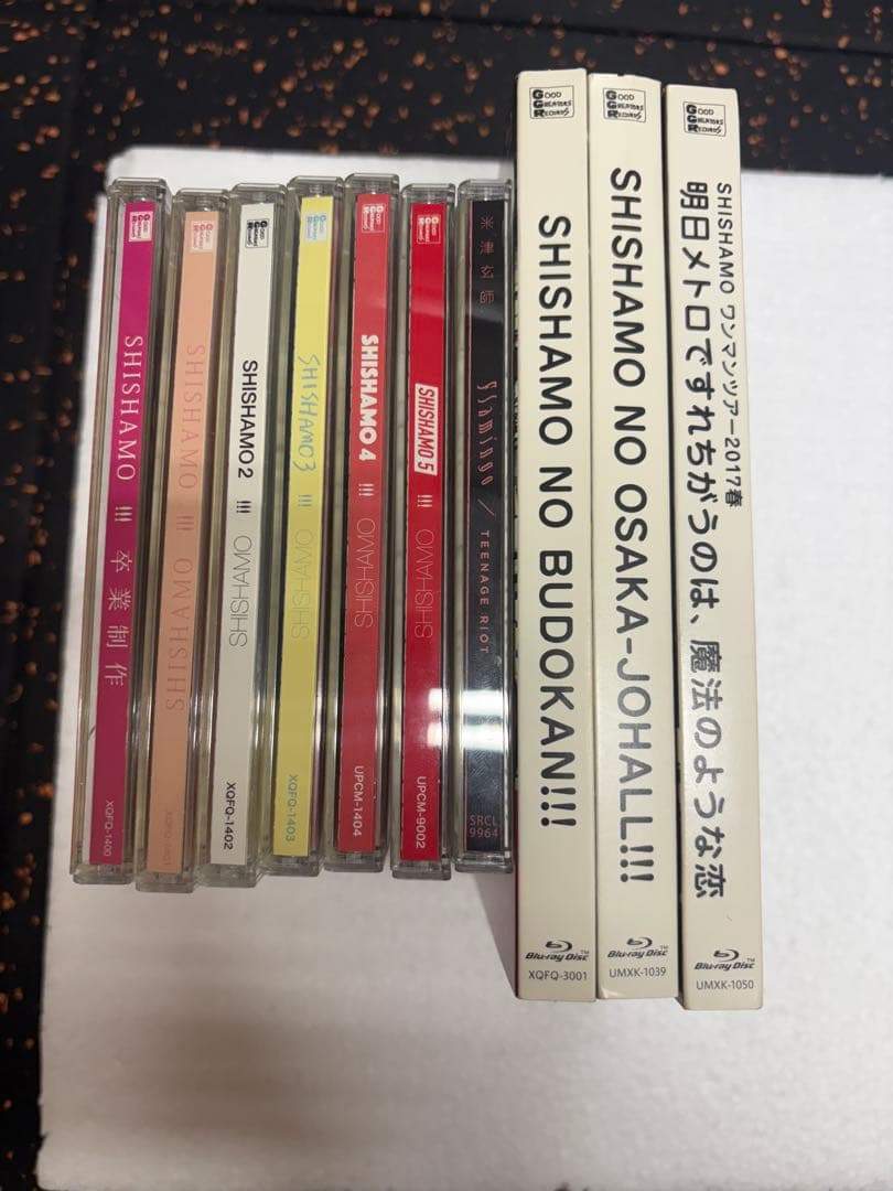 【まとめ売り】SHISHAMO CD＋Blu-ray セット（9点）