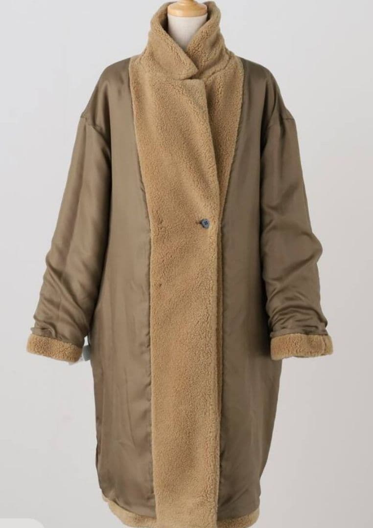 即決の方お値下!　超美品ドゥズィエムクラスSOFFICE COAT