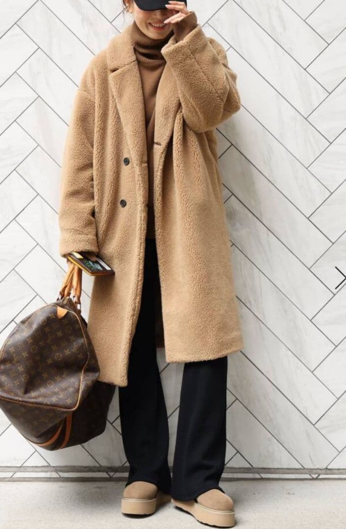 即決の方お値下!　超美品ドゥズィエムクラスSOFFICE COAT