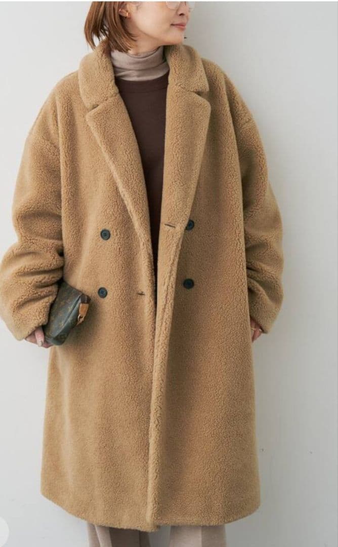 即決の方お値下!　超美品ドゥズィエムクラスSOFFICE COAT