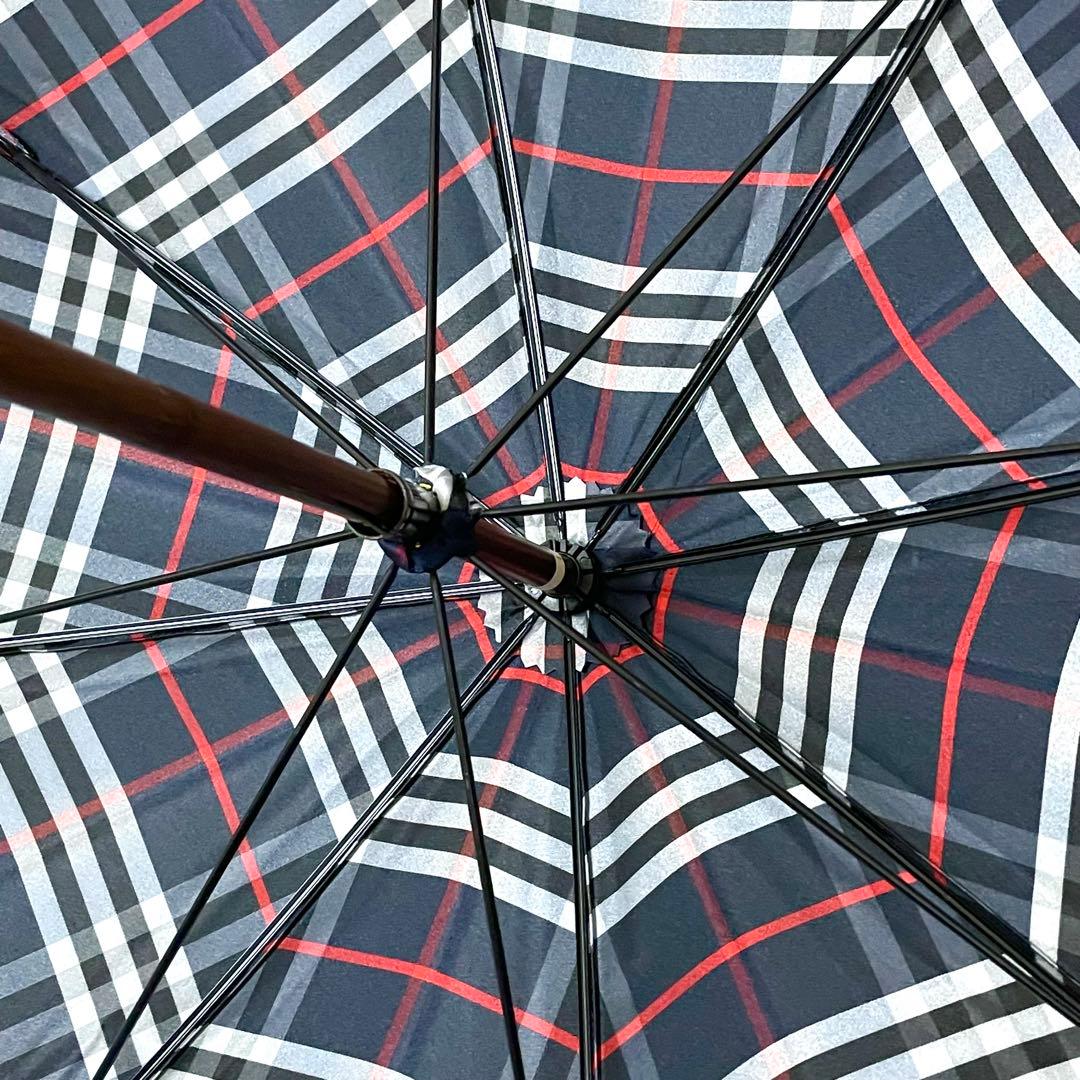 【新品未使用】Burberrys 長傘 雨傘 ノバチェック 総柄