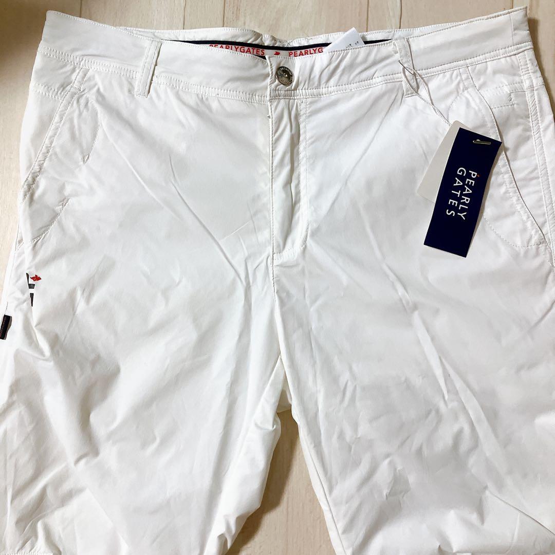 PEARLY GATES ゴルフパンツ ホワイト 新品タグ付き　ストレッチ