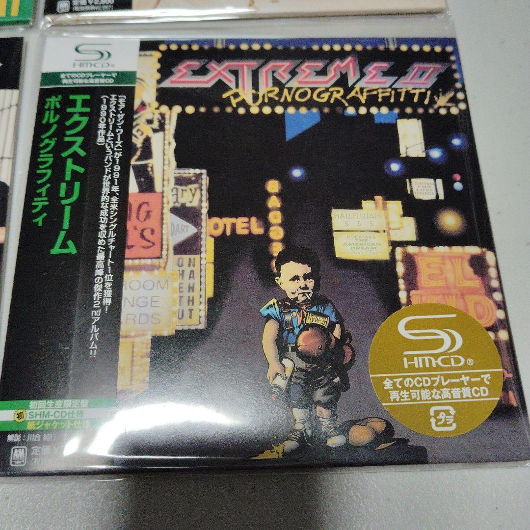 エクストリーム SHM CD 紙ジャケット 4枚セット 初回生産限定盤