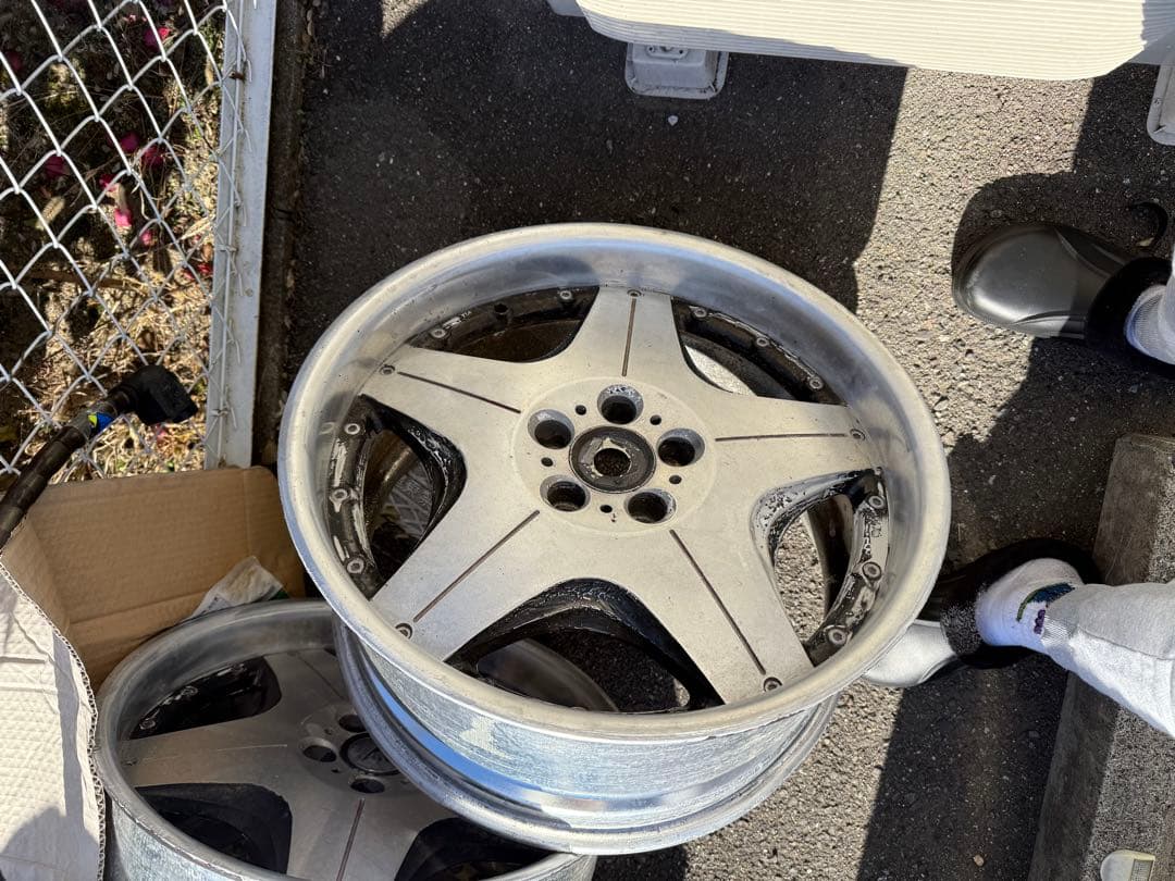 オートクチュール　シュプレム　9j 10j 114.3 19インチ　深リム