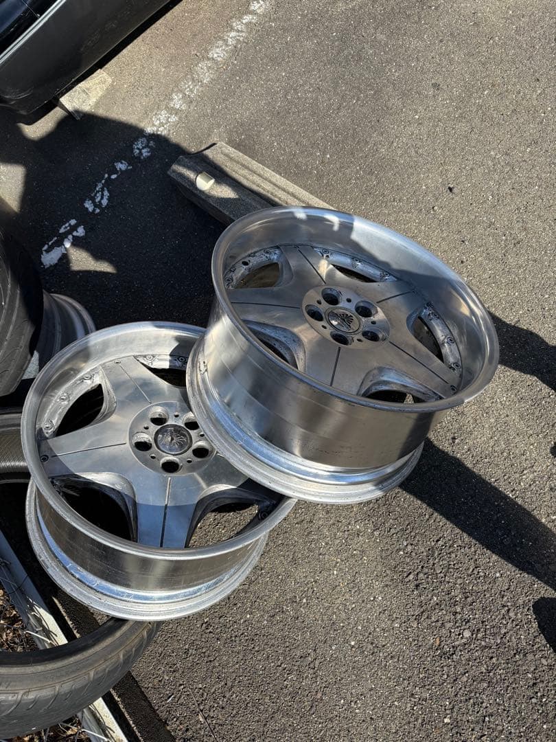 オートクチュール　シュプレム　9j 10j 114.3 19インチ　深リム